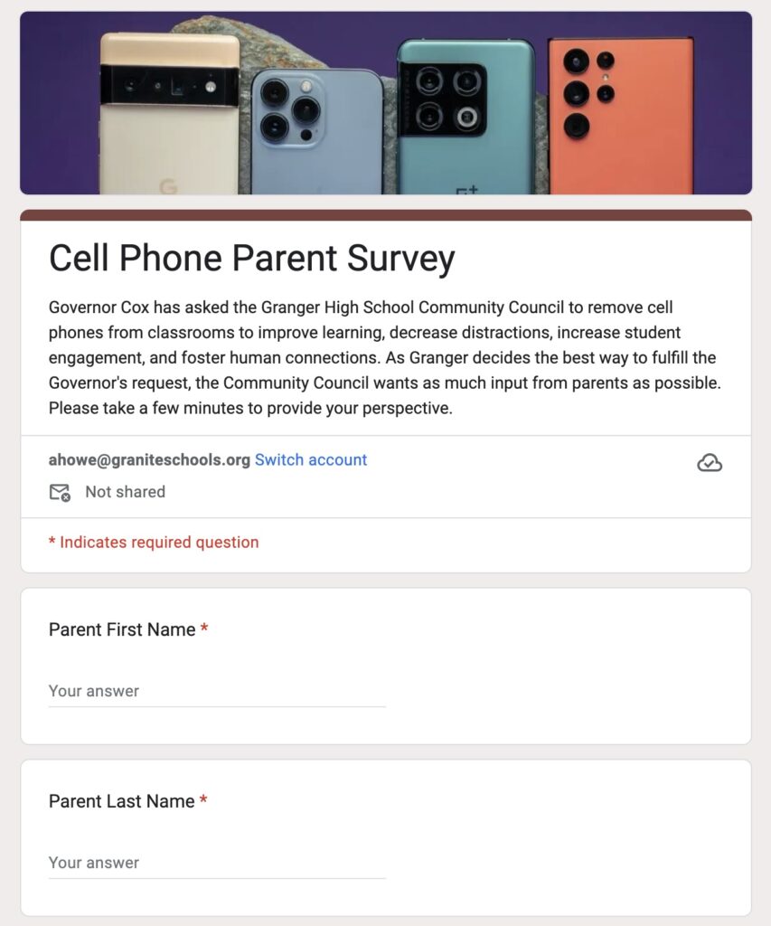 cell-phone-parent-survey
