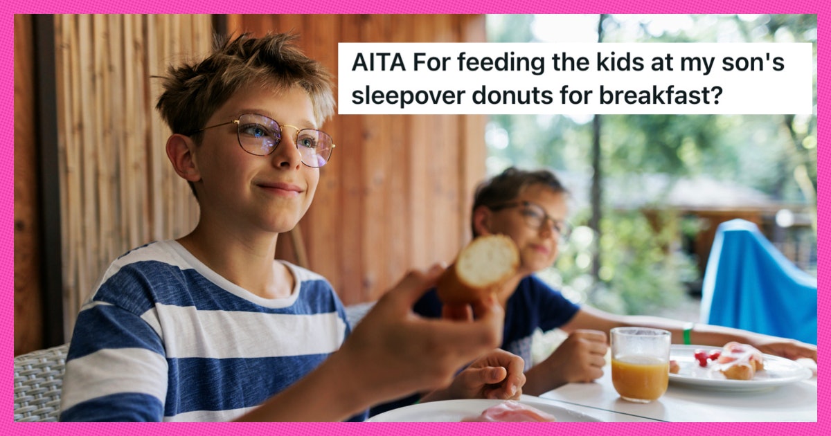 Mom Calls Out Sleepover Host Over Serving Donuts For Breakfast